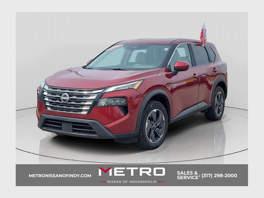 Red (Scarlet Ember Tintcoat) 2025 Nissan Rogue SUV / Crossover Front-Wheel Drive Continuously Variable Transmission
