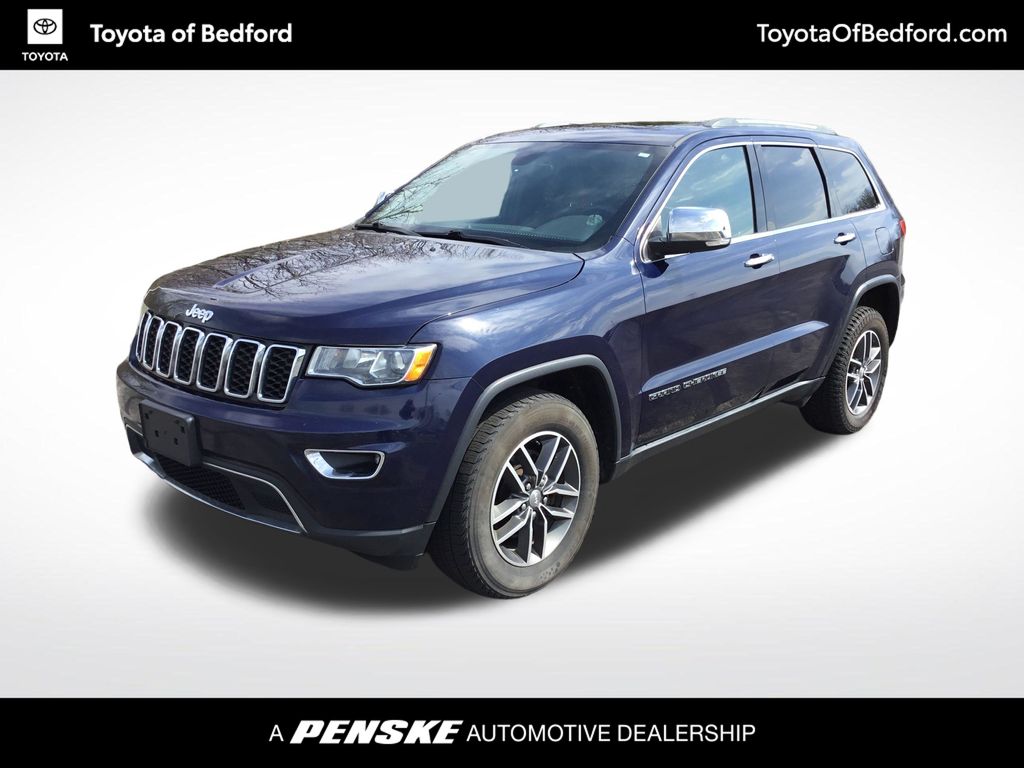 True Blue Pearlcoat 2018 Jeep Grand Cherokee Limited 4WD SUV / Crossover Four-Wheel Drive 8-Speed Automatic