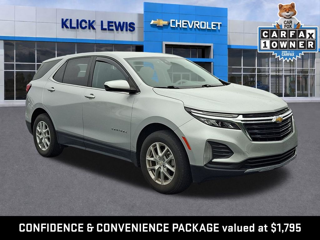 Silver Ice Metallic 2022 Chevrolet Equinox SUV / Crossover Four-Wheel Drive 6-Speed Automatic Overdrive