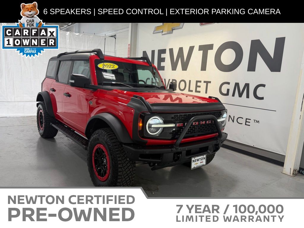 2022 Ford Bronco Wildtrak Advanced 4-Door 4WD