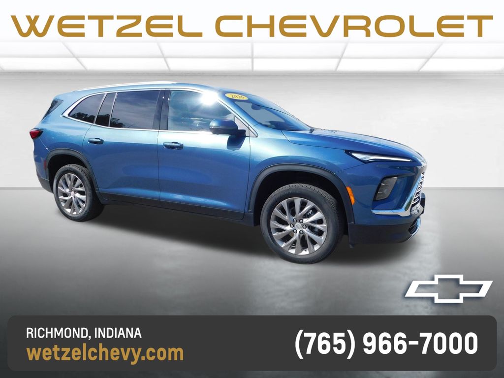 Ocean Blue Metallic 2026 Buick Enclave SUV / Crossover Front-Wheel Drive 8-Speed Automatic