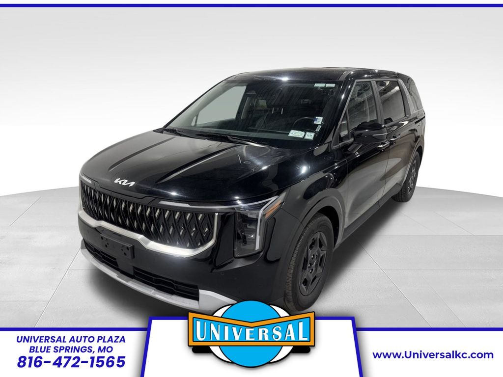 Aurora Black Pearl 2025 Kia Carnival Minivan Front-Wheel Drive 8-Speed Automatic