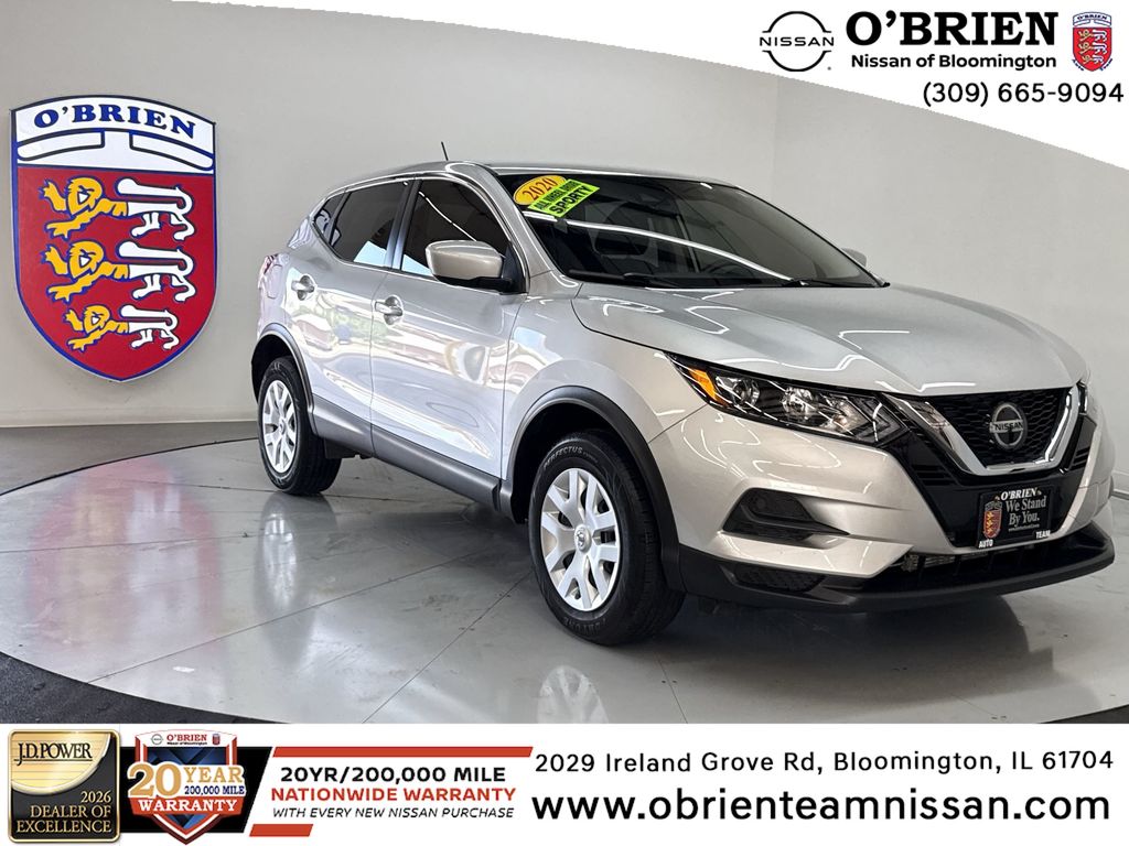 Brilliant Silver Metallic 2020 Nissan Rogue Sport SUV / Crossover All-Wheel Drive Continuously Variable Transmission