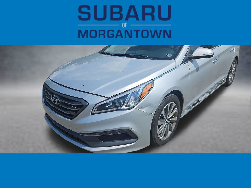 Symphony Silver 2017 Hyundai Sonata Sedan Front-Wheel Drive 6-Speed Automatic