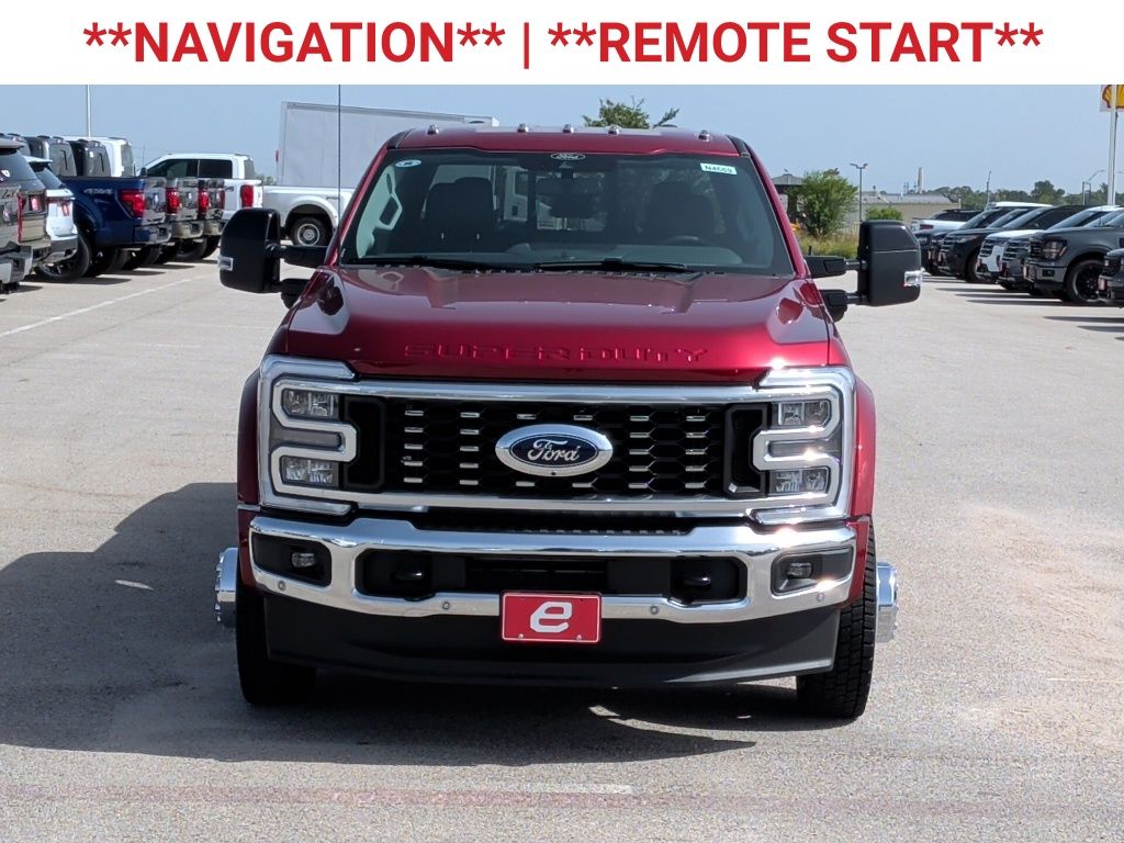 2026 Ford F-450SD Lariat Red at Texan Dodge Chrysler Jeep Ram
