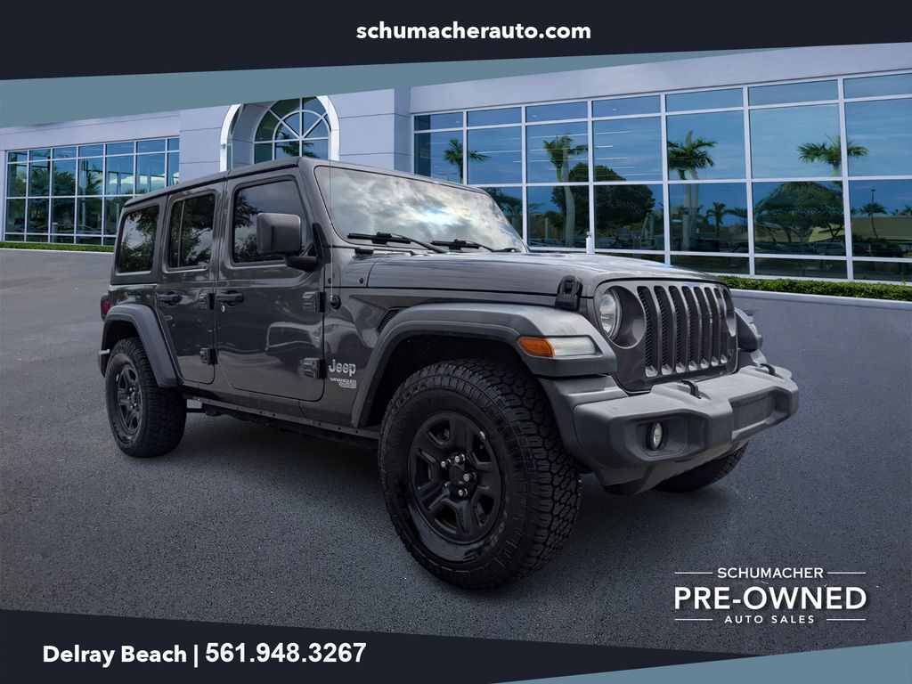 used 2018 Jeep Wrangler car, priced at $19,888