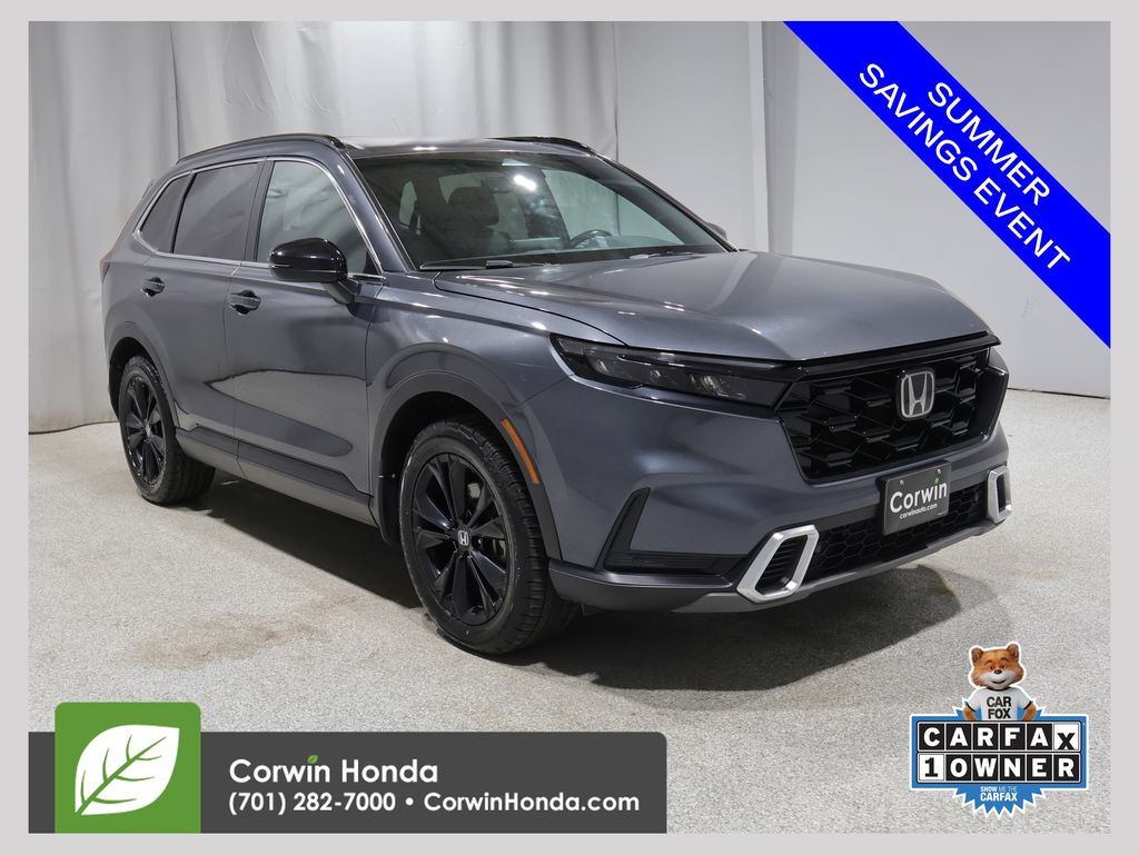 Gray 2024 Honda CR-V Hybrid SUV / Crossover All-Wheel Drive Continuously Variable Transmission