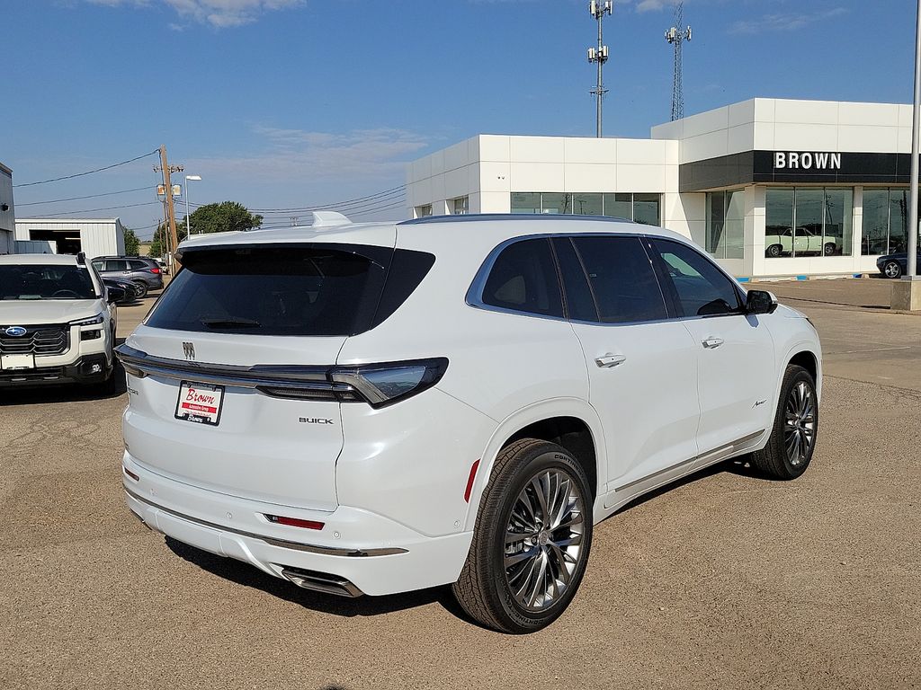 2026 Buick Enclave Avenir White at Brown Buick GMC