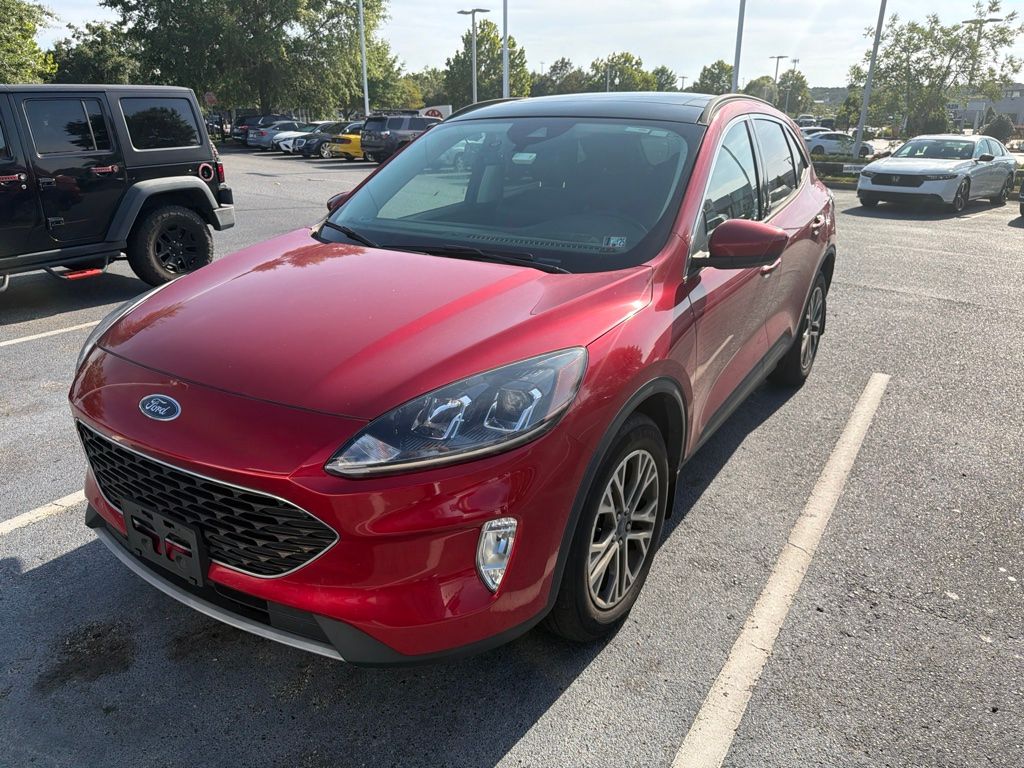 Red Metallic 2022 Ford Escape SUV / Crossover All-Wheel Drive 8-Speed Automatic
