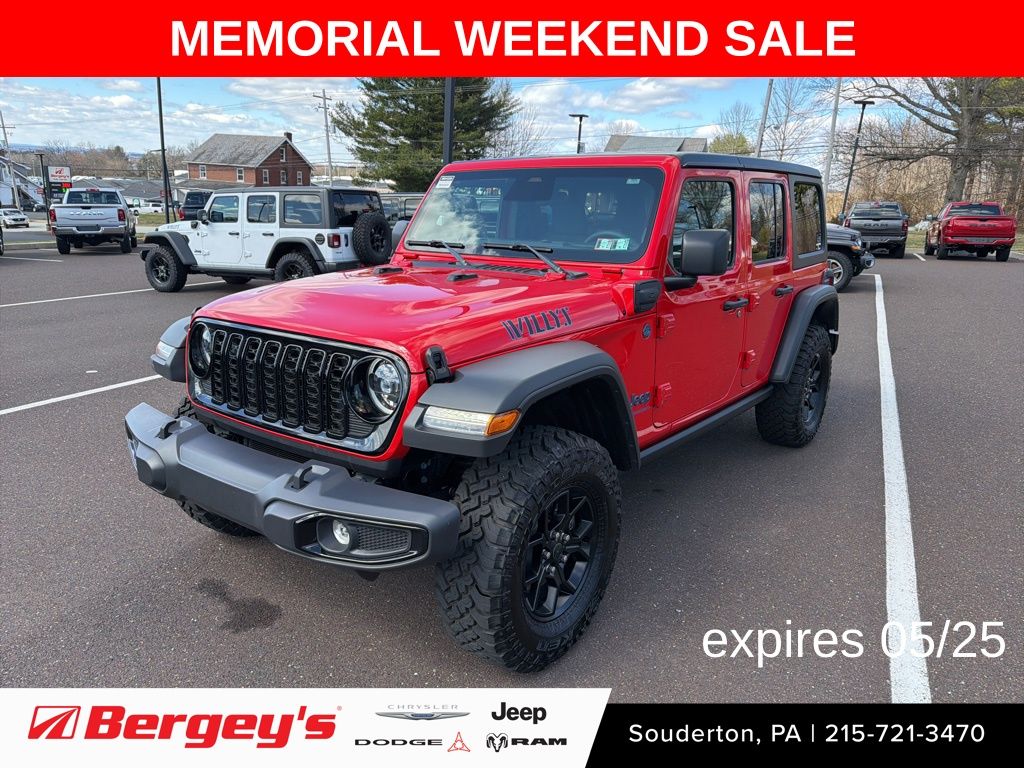 2025 Jeep Wrangler 4xe Willys 4WD