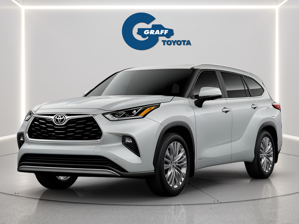White (Wind Chill Pearl) 2026 Toyota Highlander Hybrid SUV / Crossover All-Wheel Drive Continuously Variable Transmission