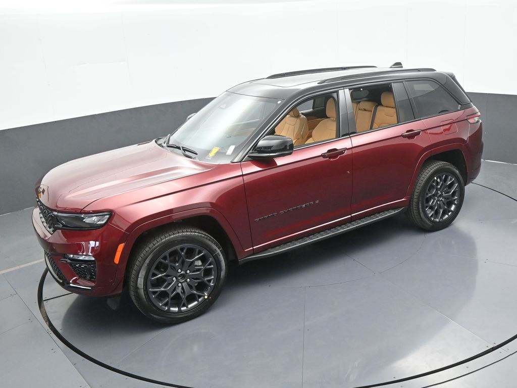 New 2025 Velvet Red Pearlcoat Jeep Summit Reserve image 53