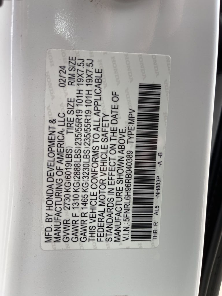 Thumbnail: 2024 Honda Odyssey - 11