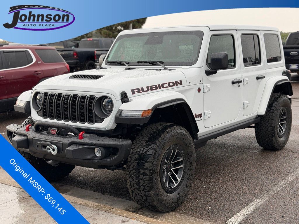 Bright White Clearcoat 2026 Jeep Wrangler SUV / Crossover Four-Wheel Drive 8-Speed Automatic