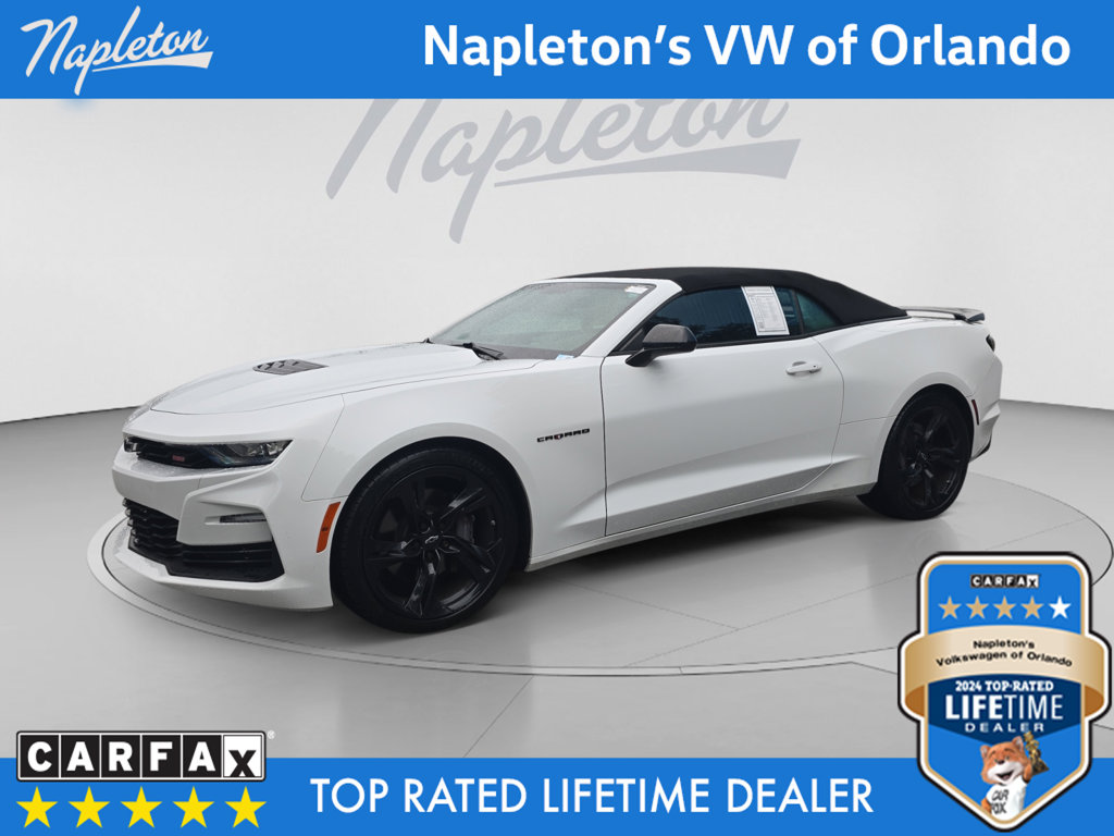 Summit White 2020 Chevrolet Camaro Convertible Rear-Wheel Drive Automatic