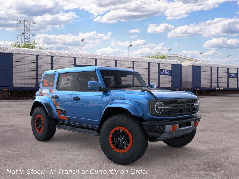 Blue Metallic 2026 Ford Bronco Raptor SUV / Crossover Four-Wheel Drive Automatic