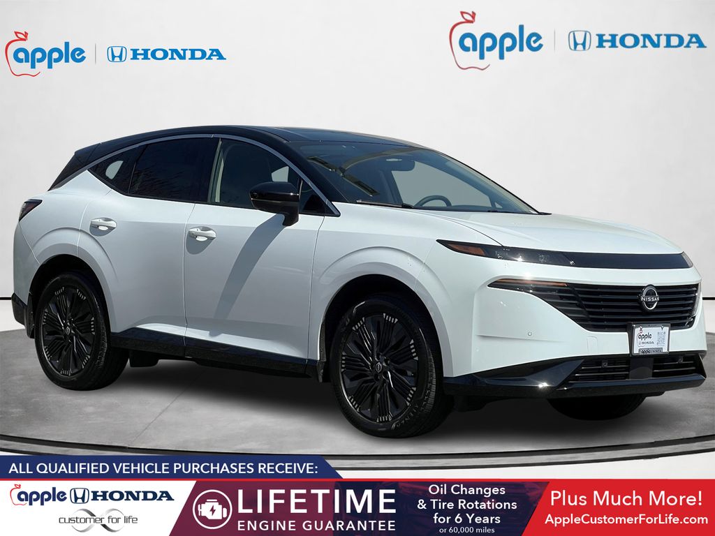 Everest White Pearl Tricoat/Super Black 2025 Nissan Murano Platinum AWD SUV / Crossover All-Wheel Drive 9-Speed Automatic