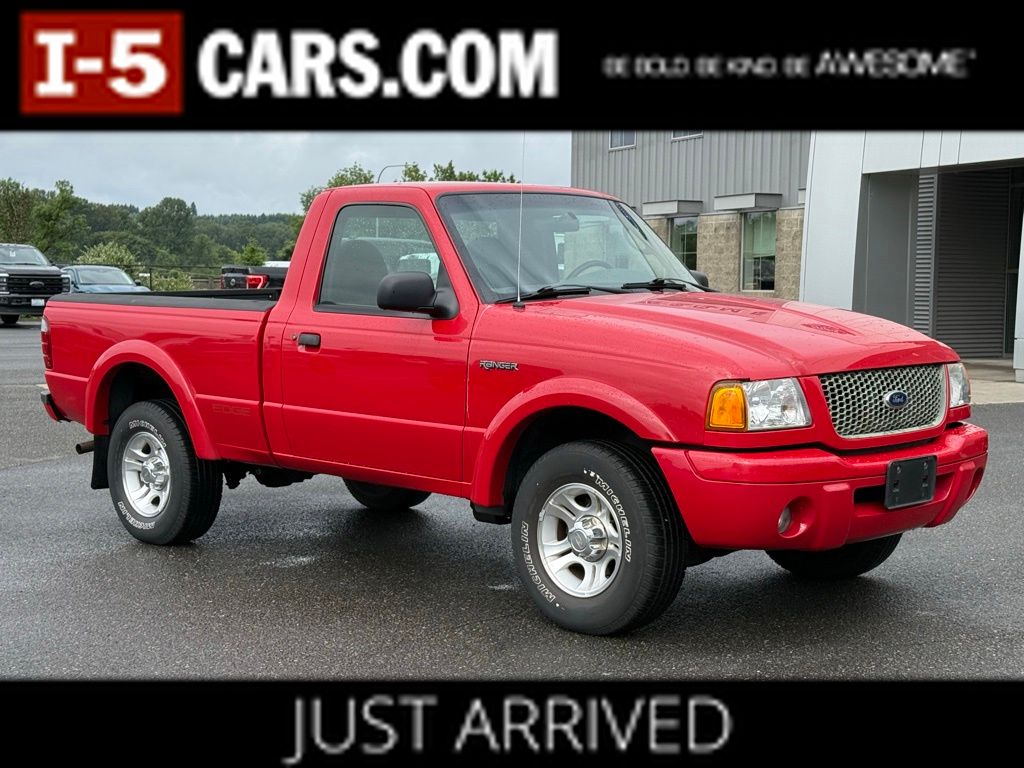 Bright Red Clearcoat 2003 Ford Ranger 2 Dr Edge Standard Cab SB Pickup Truck Rear-Wheel Drive 5-Speed Automatic
