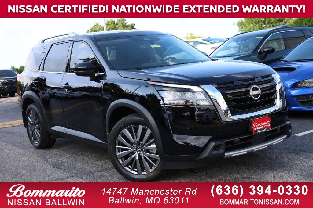 Super Black 2025 Nissan Pathfinder SUV / Crossover Front-Wheel Drive 9-Speed Automatic