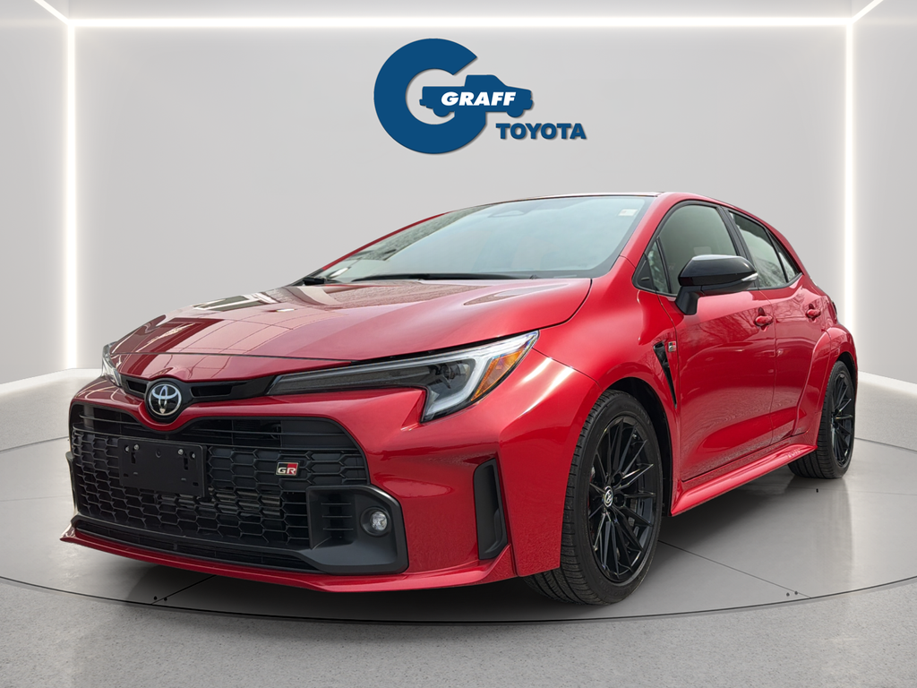 Supersonic Red 2024 Toyota GR Corolla Core AWD Hatchback All-Wheel Drive 6-Speed Manual