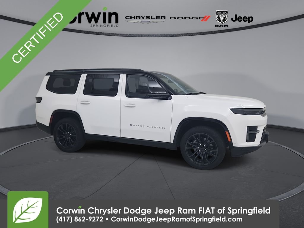 Bright White Clearcoat 2026 Jeep Grand Wagoneer SUV / Crossover Four-Wheel Drive 8-Speed Automatic
