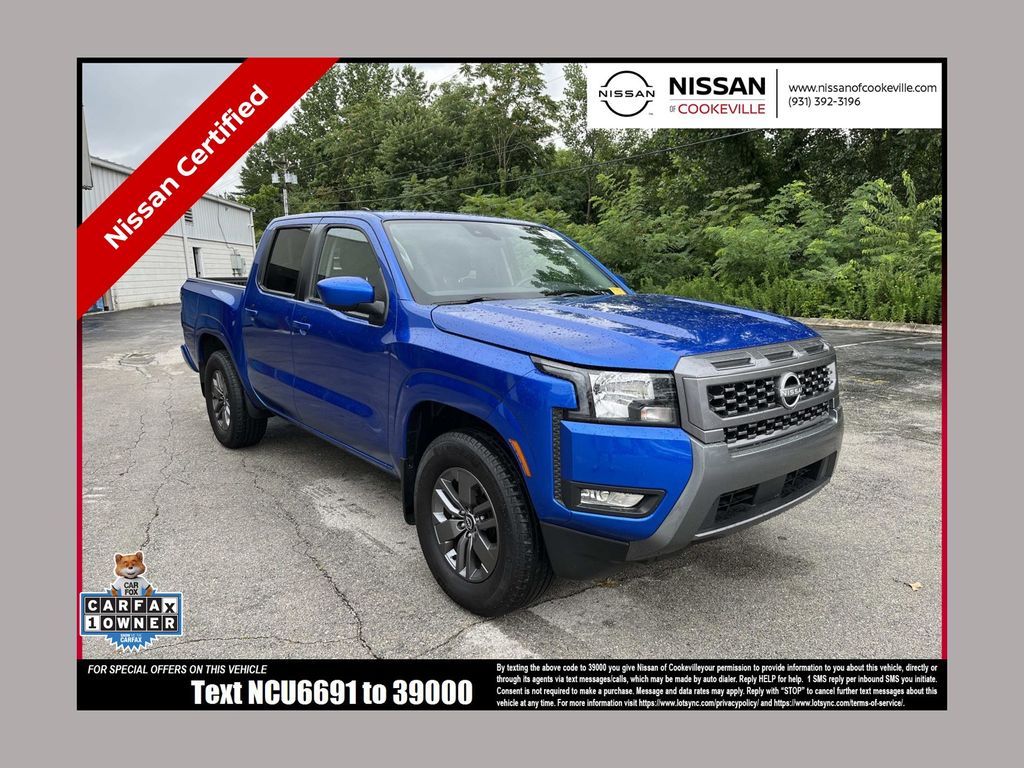 Bluestone 2025 Nissan Frontier Pickup Truck 4X2 9-Speed Automatic Overdrive
