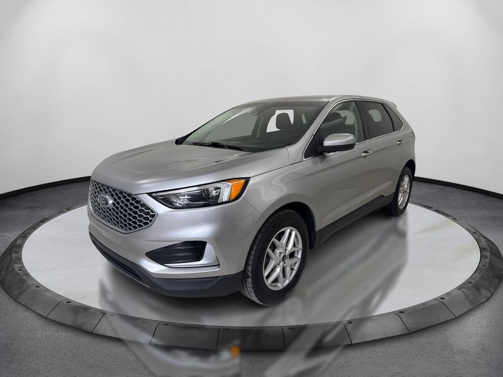 Silver Metallic 2023 Ford Edge SUV / Crossover All-Wheel Drive 8-Speed Automatic