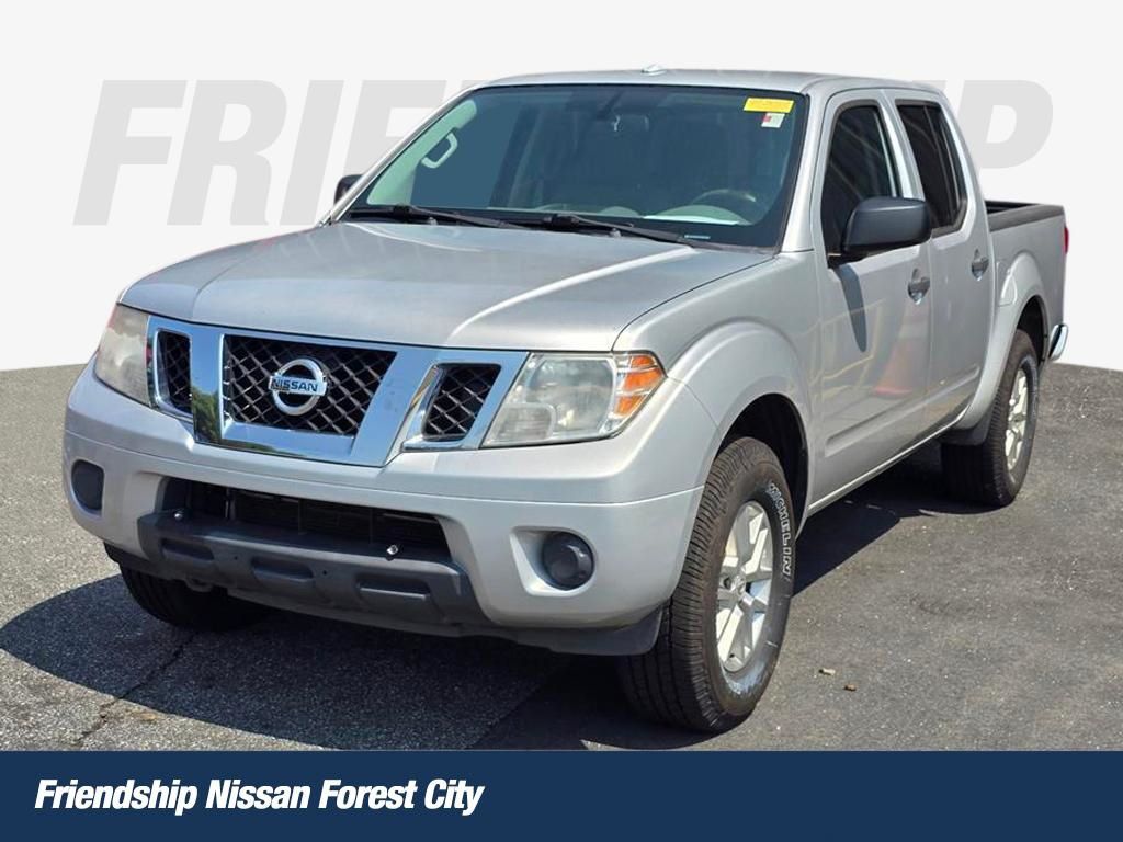 Brilliant Silver 2017 Nissan Frontier Pickup Truck Four-Wheel Drive 5-Speed Automatic Overdrive