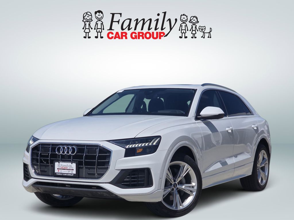 Glacier White Metallic 2023 Audi Q8 quattro Prestige 55 TFSI SUV / Crossover All-Wheel Drive Automatic