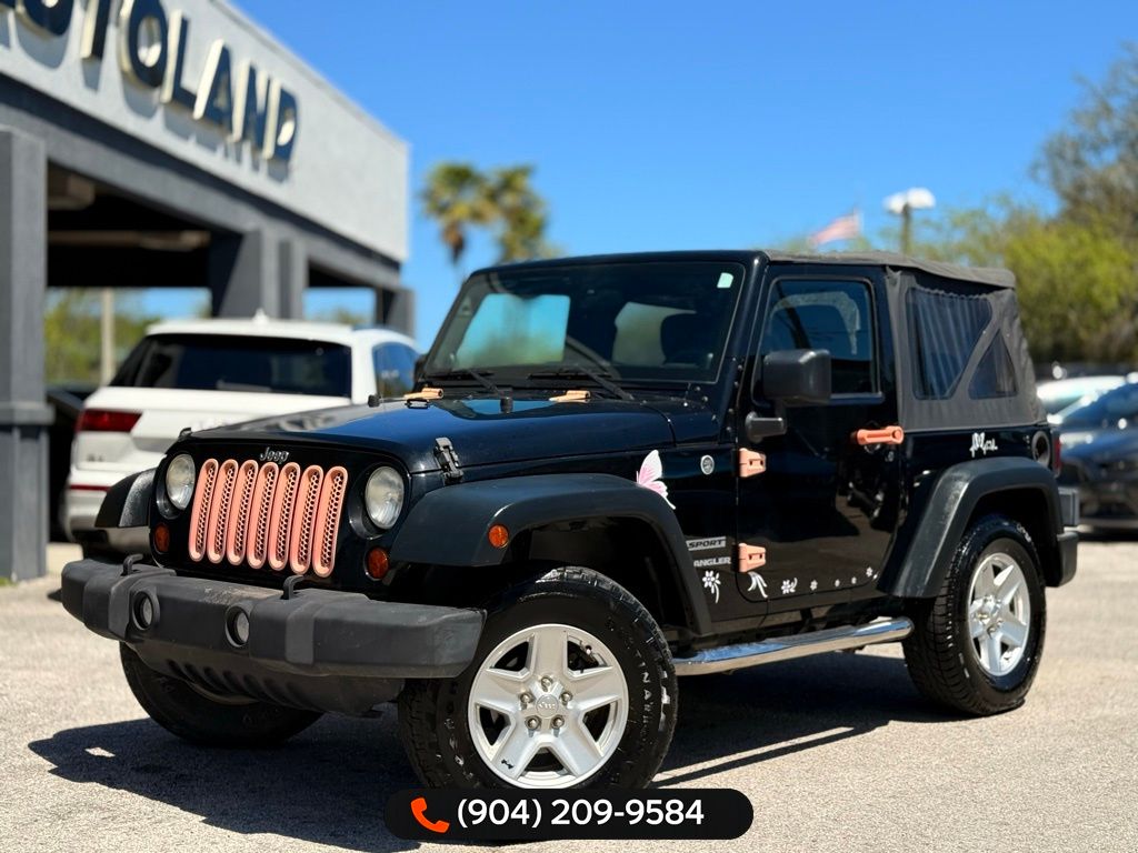 Black Clearcoat 2012 Jeep Wrangler Sport 4WD SUV / Crossover Four-Wheel Drive 6-Speed Manual