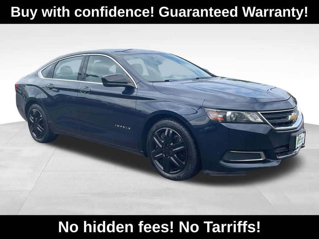 Blue Velvet Metallic 2017 Chevrolet Impala LS Fleet FWD Sedan Front-Wheel Drive 6-Speed Automatic Overdrive