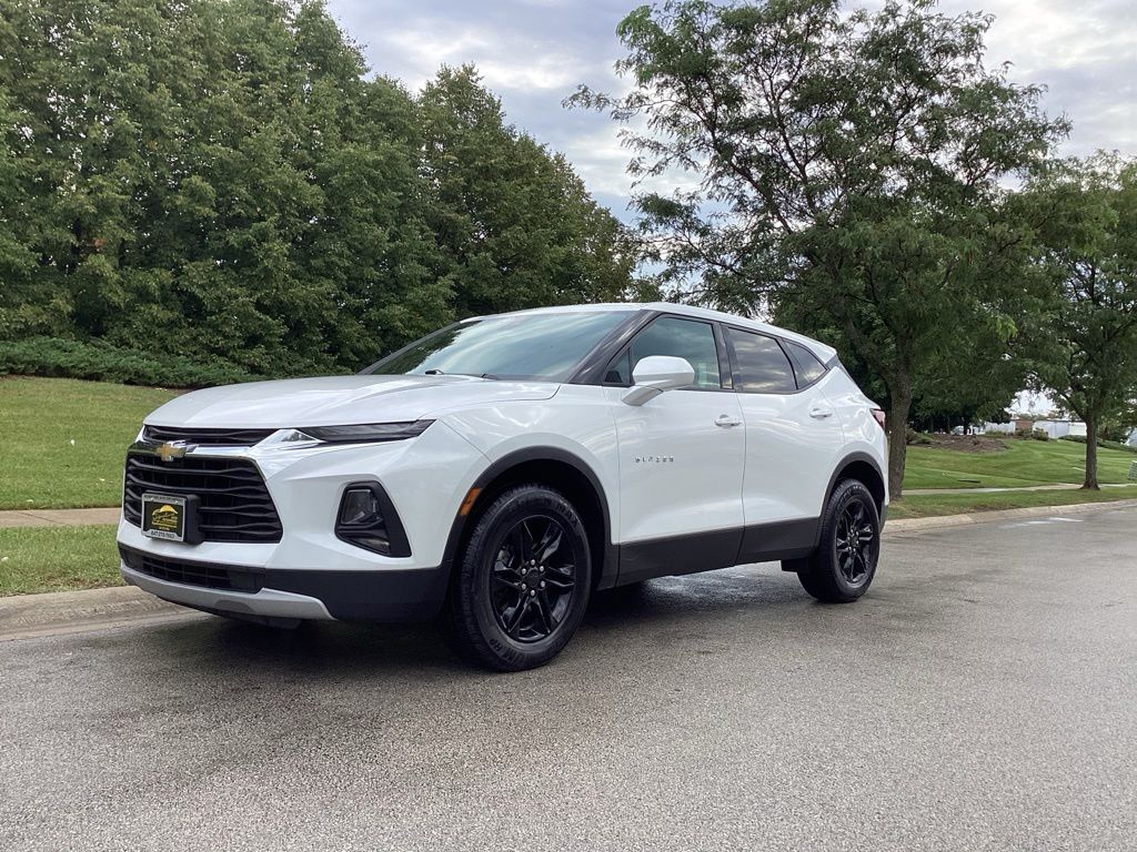 Pearl 2021 Chevrolet Blazer SUV / Crossover Front-Wheel Drive 9-Speed Automatic