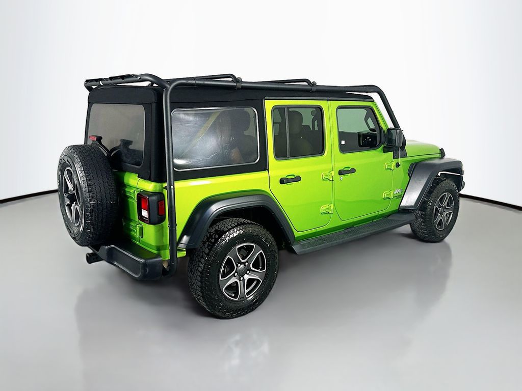 Used 2019 Green Jeep Unlimited Sport S image 7