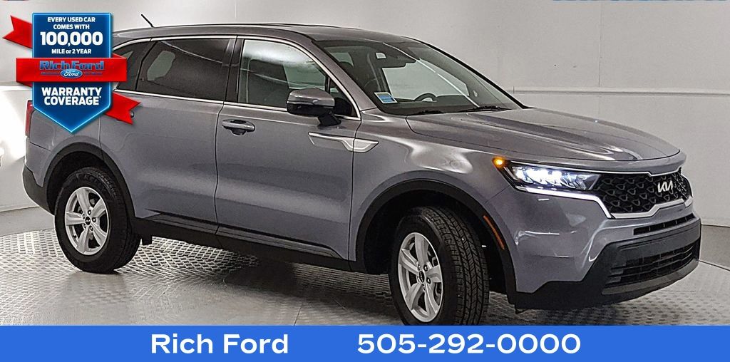Everlasting Silver 2022 Kia Sorento LX AWD SUV / Crossover All-Wheel Drive 8-Speed Automatic