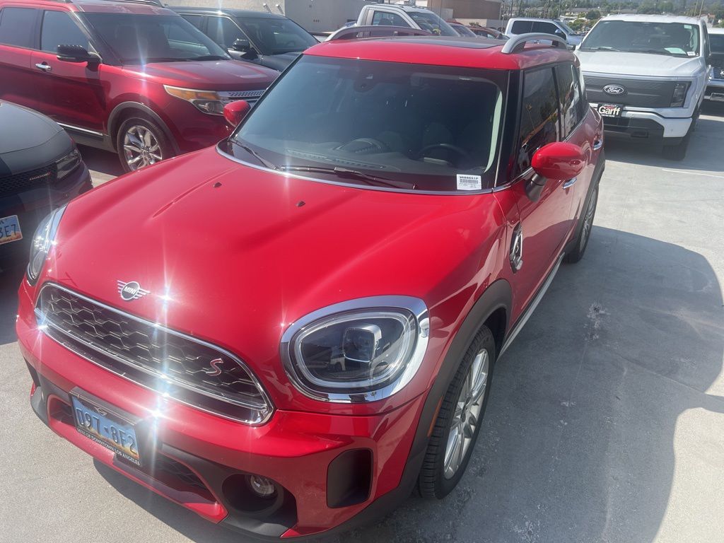 Chili Red 2024 MINI Countryman Cooper S FWD SUV / Crossover Front-Wheel Drive 7-Speed Automatic