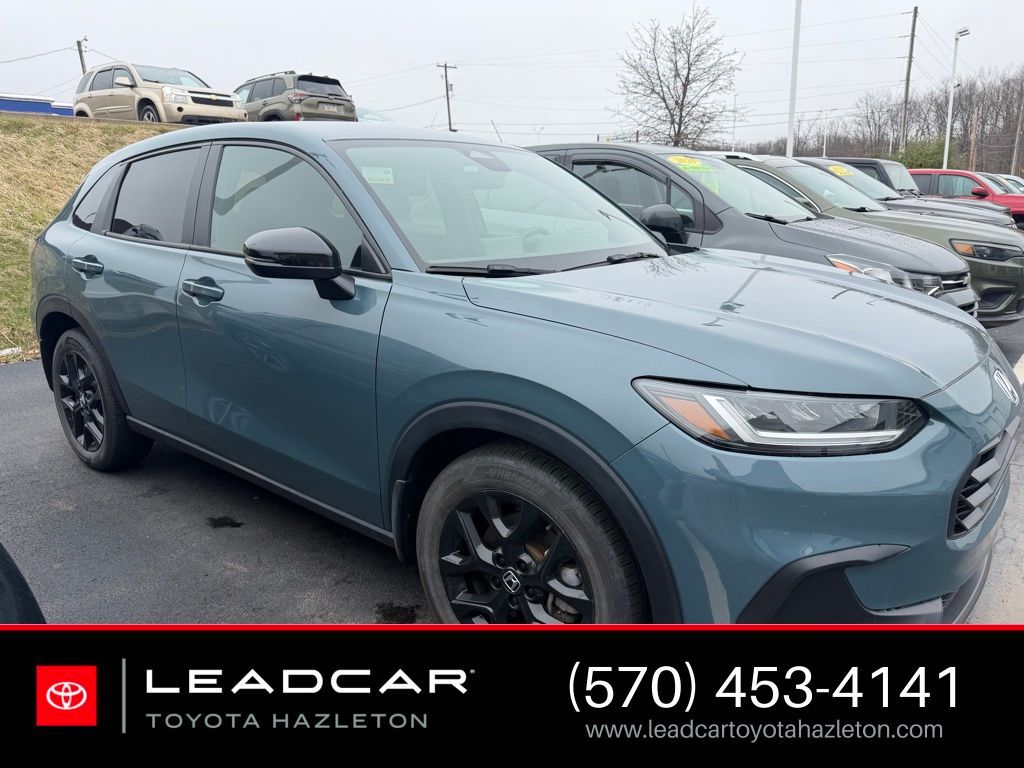 Nordic Forest Pearl 2024 Honda HR-V Sport AWD SUV / Crossover All-Wheel Drive Continuously Variable Transmission