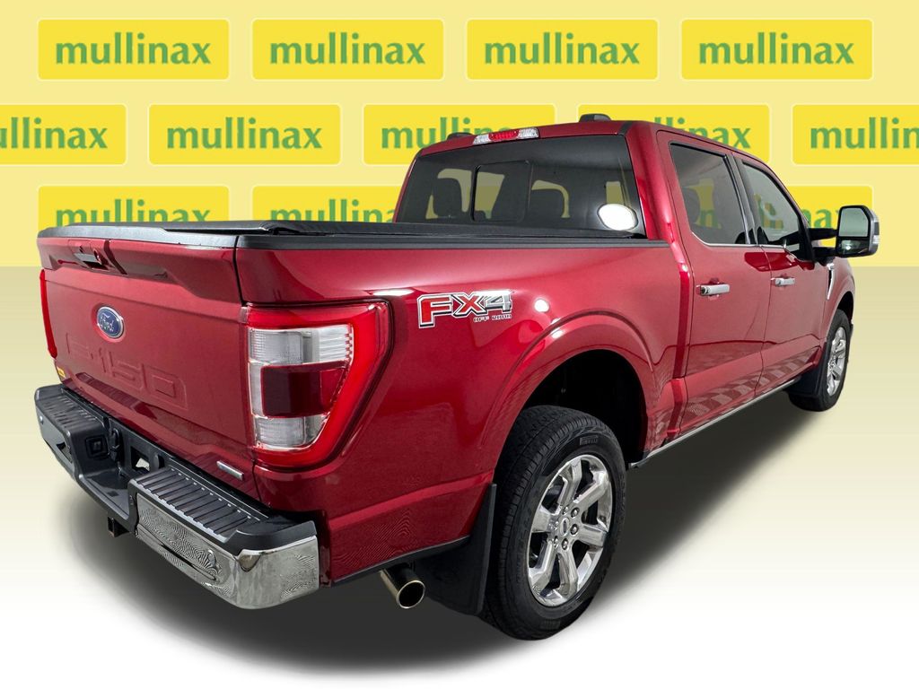 Certified Used 2023 Red Ford Lariat image 4
