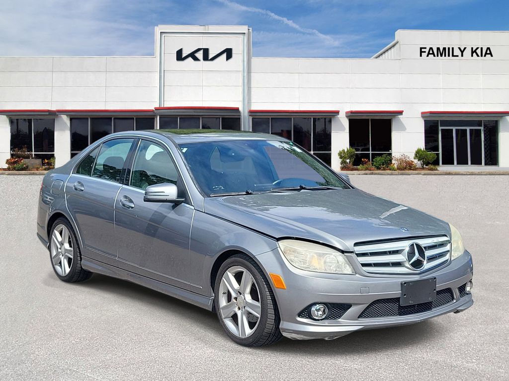 Silver 2010 Mercedes-Benz C-Class C 300 Luxury Sedan Rear-Wheel Drive 7-Speed Automatic