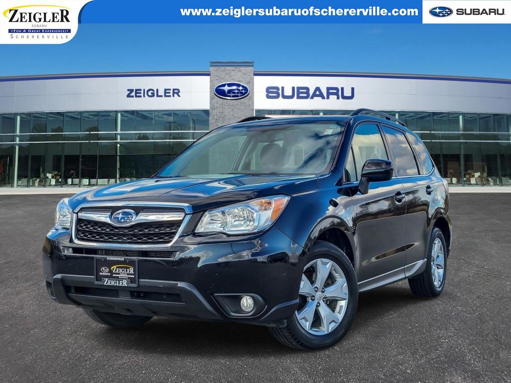 Crystal Black Silica 2015 Subaru Forester 2.5i Limited SUV / Crossover All-Wheel Drive Continuously Variable Transmission