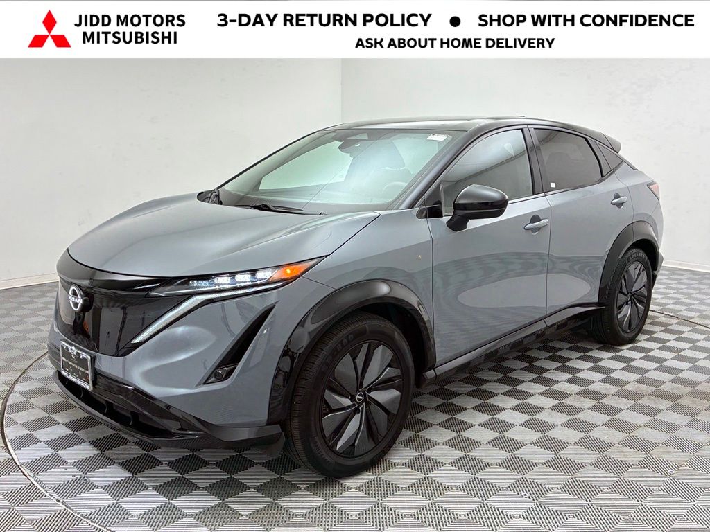 Boulder Gray/Blk Diamond 2025 Nissan Ariya SUV / Crossover All-Wheel Drive Continuously Variable Transmission