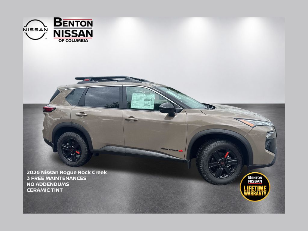 Baja Storm Metallic 2026 Nissan Rogue SUV / Crossover All-Wheel Drive Continuously Variable Transmission