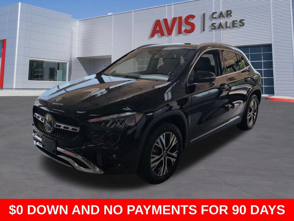 Black 2025 Mercedes-Benz GLA 250 FWD SUV / Crossover Front-Wheel Drive 8-Speed Dual Clutch