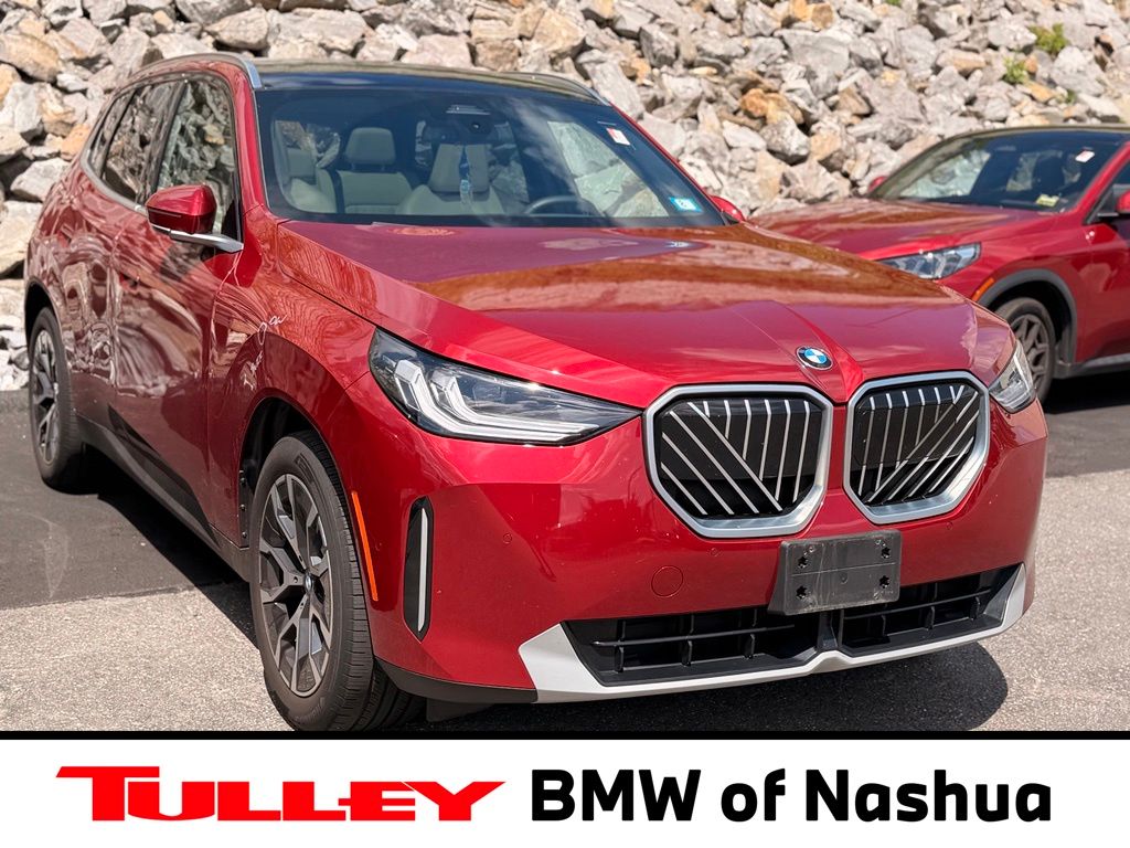 Vegas Red Metallic 2025 BMW X3 SUV / Crossover All-Wheel Drive 8-Speed Automatic