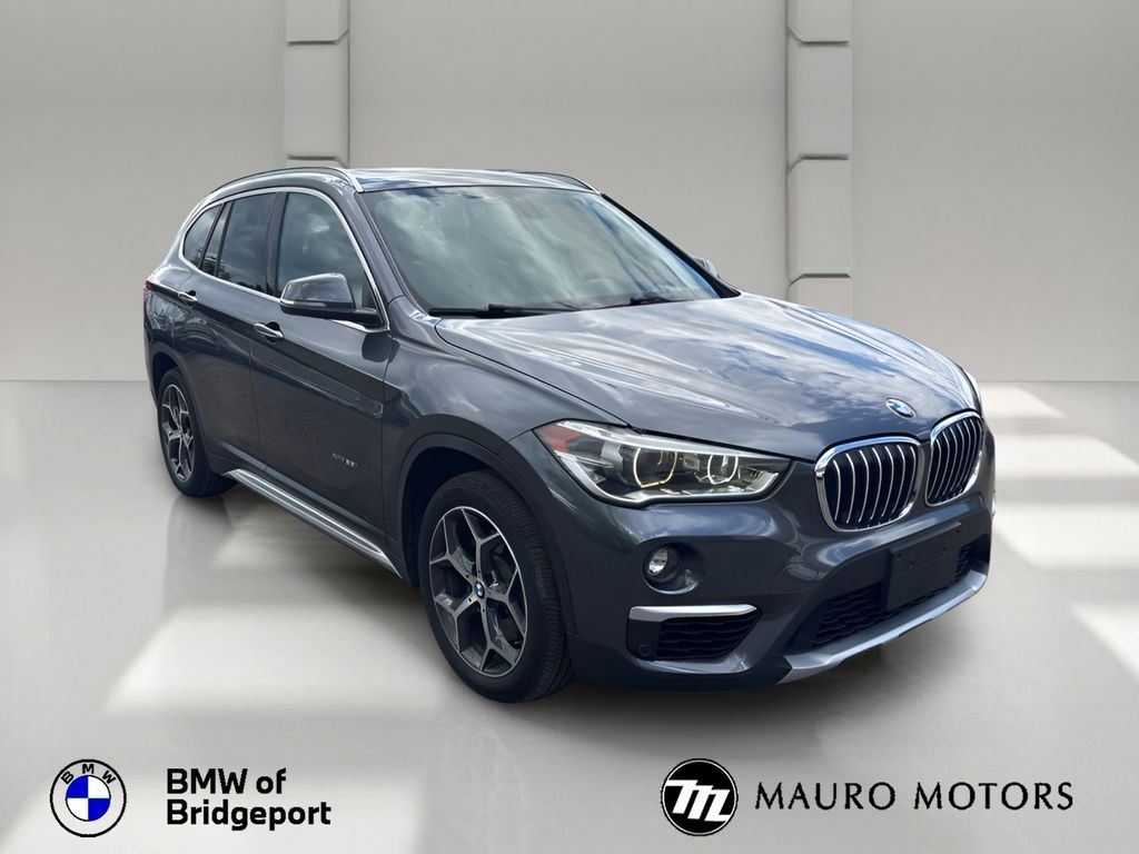 Mineral Gray Metallic 2018 BMW X1 xDrive28i AWD SUV / Crossover All-Wheel Drive 8-Speed Automatic