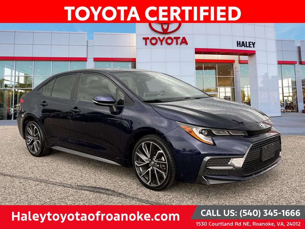 Blueprint 2020 Toyota Corolla Sedan Front-Wheel Drive Continuously Variable Transmission