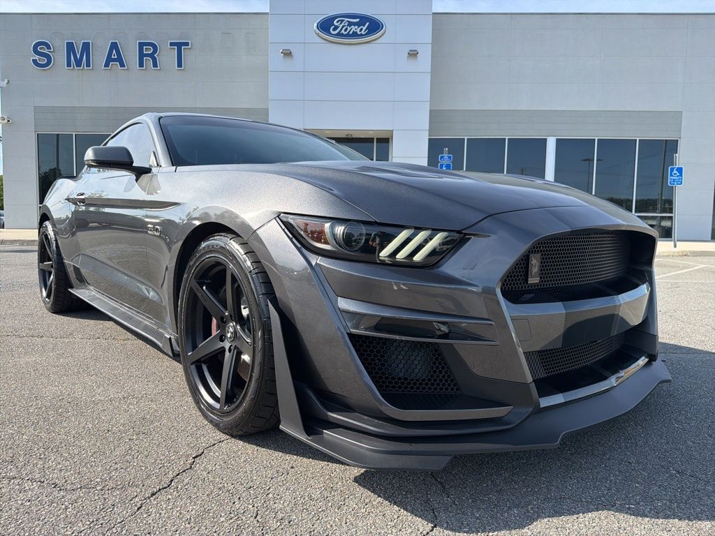 Gray (Magnetic Metallic) 2016 Ford Mustang GT Premium Coupe RWD Coupe Rear-Wheel Drive 6-Speed Manual