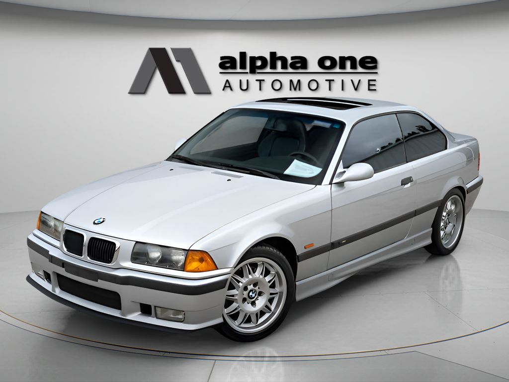 Silver 1999 BMW M3 Coupe Rear-Wheel Drive 5-Speed Manual