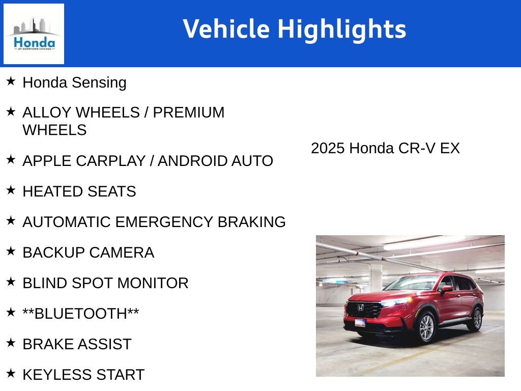 2025 Honda CR-V EX 7