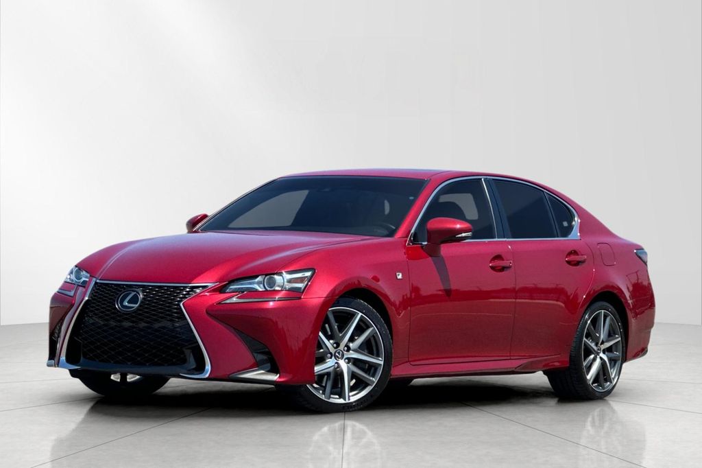 Matador Red Mica 2017 Lexus GS 350 F Sport RWD Sedan Rear-Wheel Drive 8-Speed Automatic