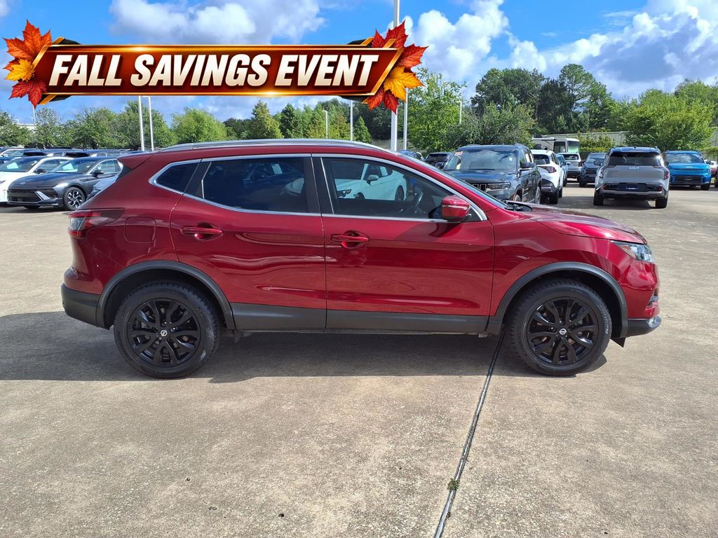 2022 Nissan Rogue Sport SV Red at Classic Elite Chevrolet Sugar Land
